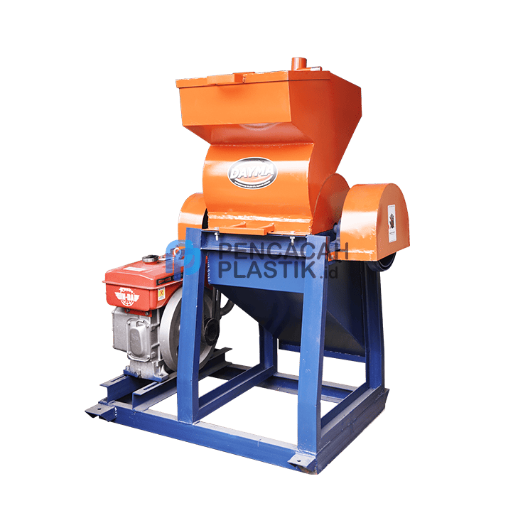 mesin pencacah botol plastik bekas